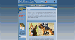 Desktop Screenshot of delconosur.net